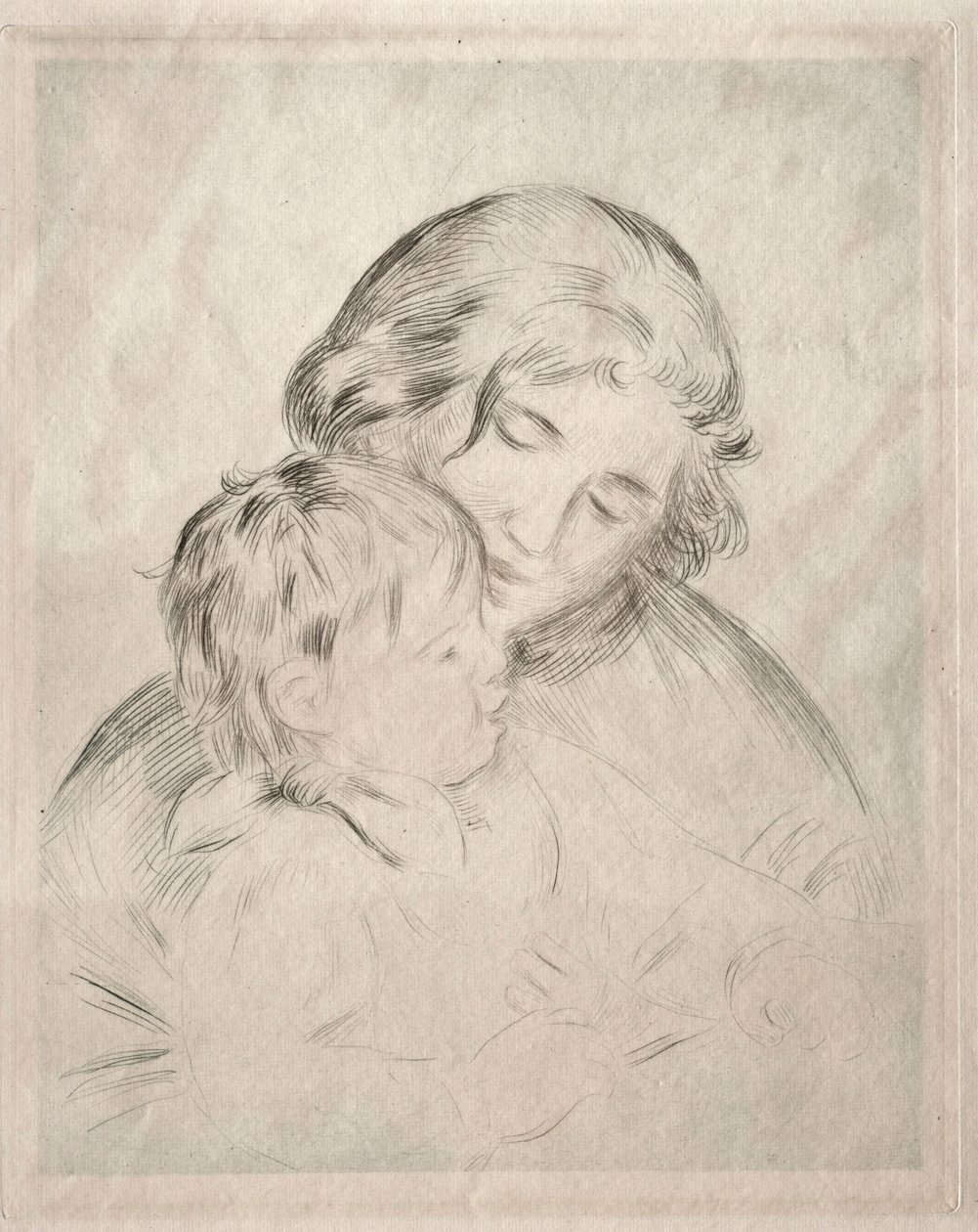 Mère et enfant, 1896 - Pierre Auguste Renoir