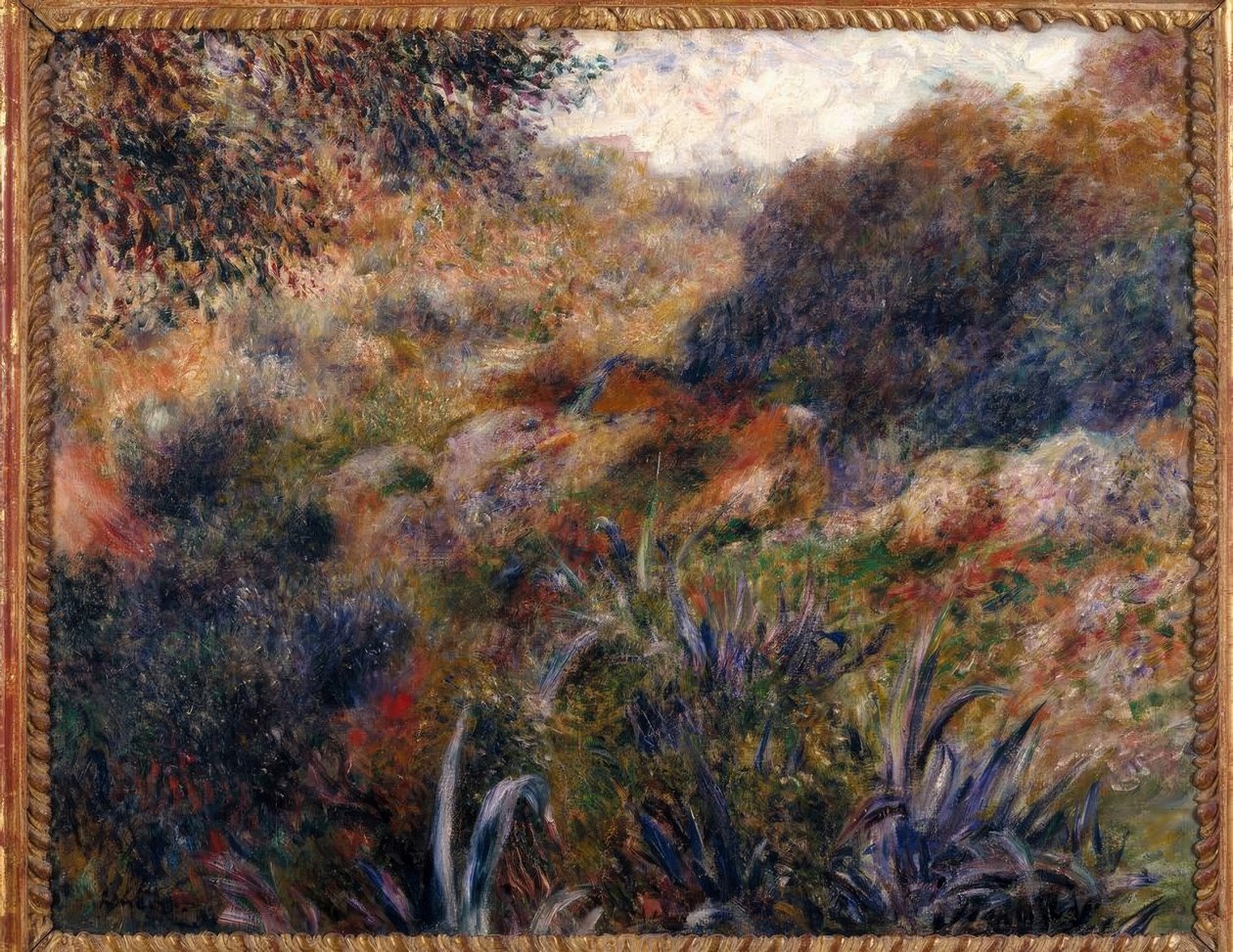 Paysage Algérien. Le ravin de la Femme Sauvage - Pierre Auguste Renoir