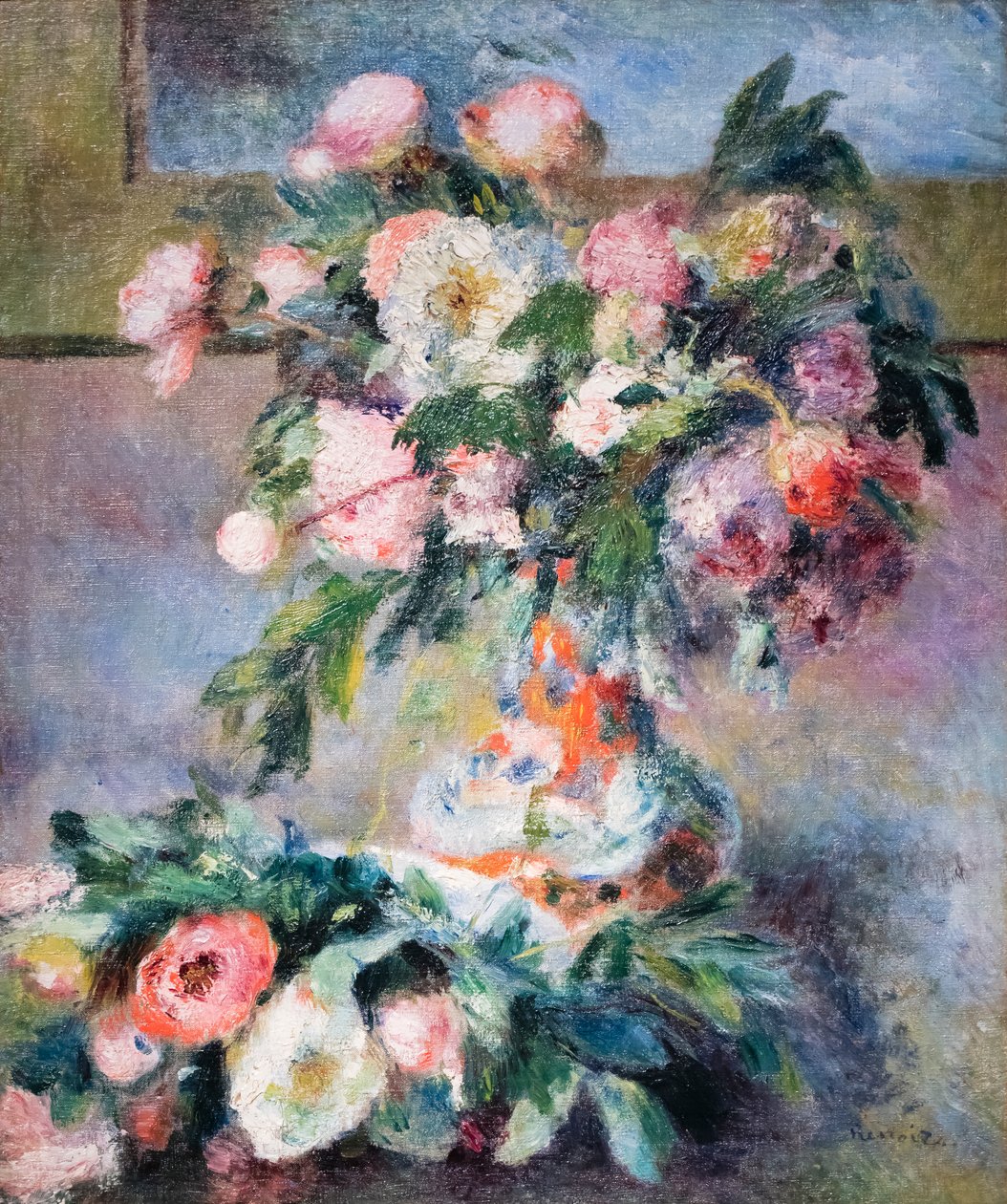 Pivoines - Pierre Auguste Renoir