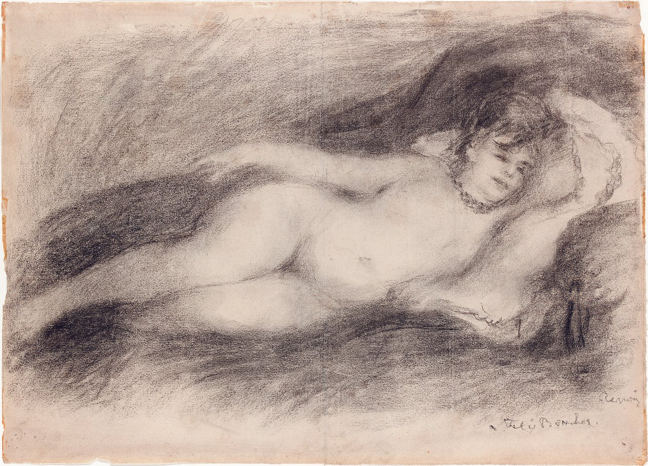 Nu allongé, vers 1903-7 - Pierre Auguste Renoir
