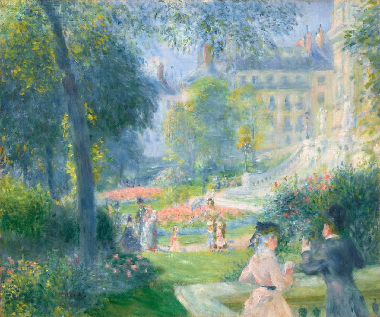Square de la Trinité - Pierre Auguste Renoir