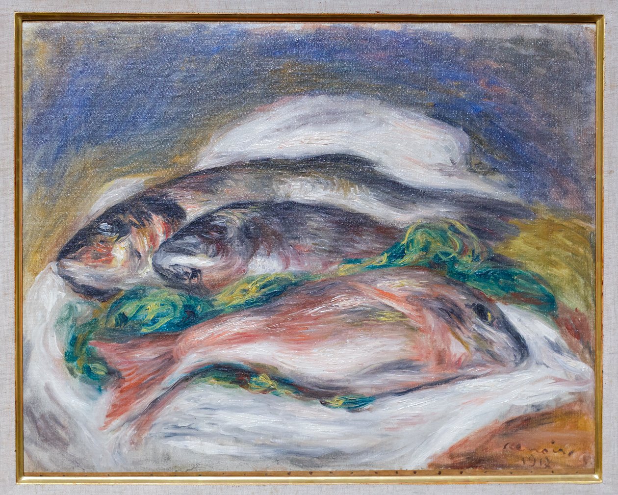 Les poissons - Pierre-Auguste Renoir