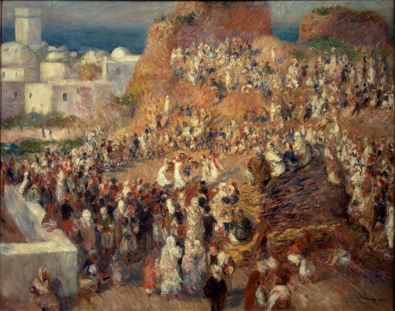 La mosquée ou Fête arabe à Alger - Pierre Auguste Renoir