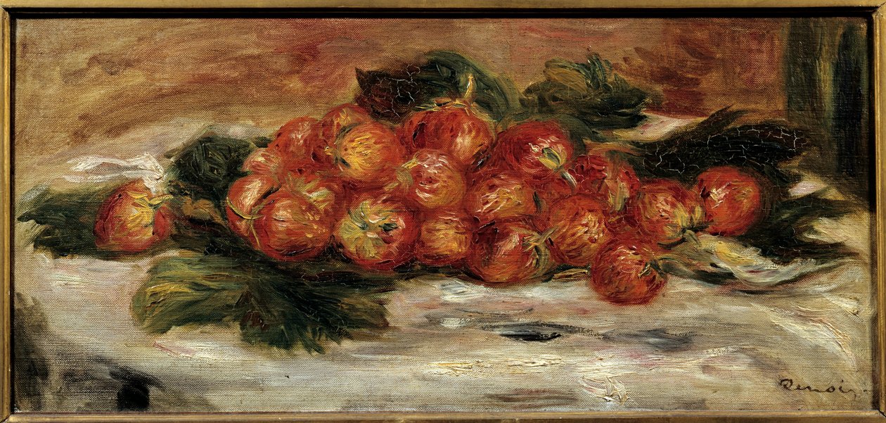 Les fraises - Pierre Auguste Renoir