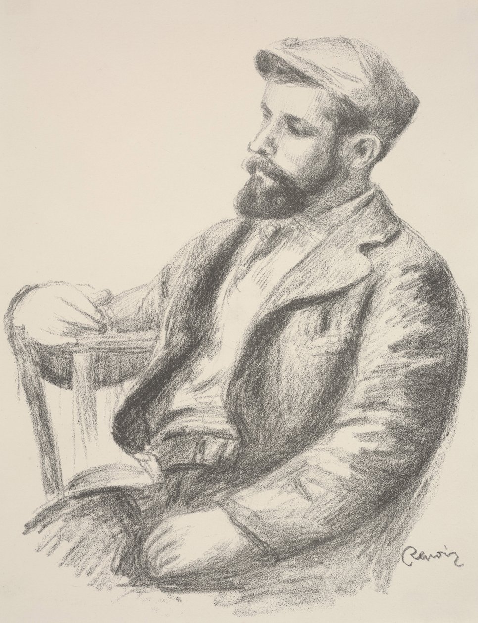 Portrait de Valtat - Pierre Auguste Renoir