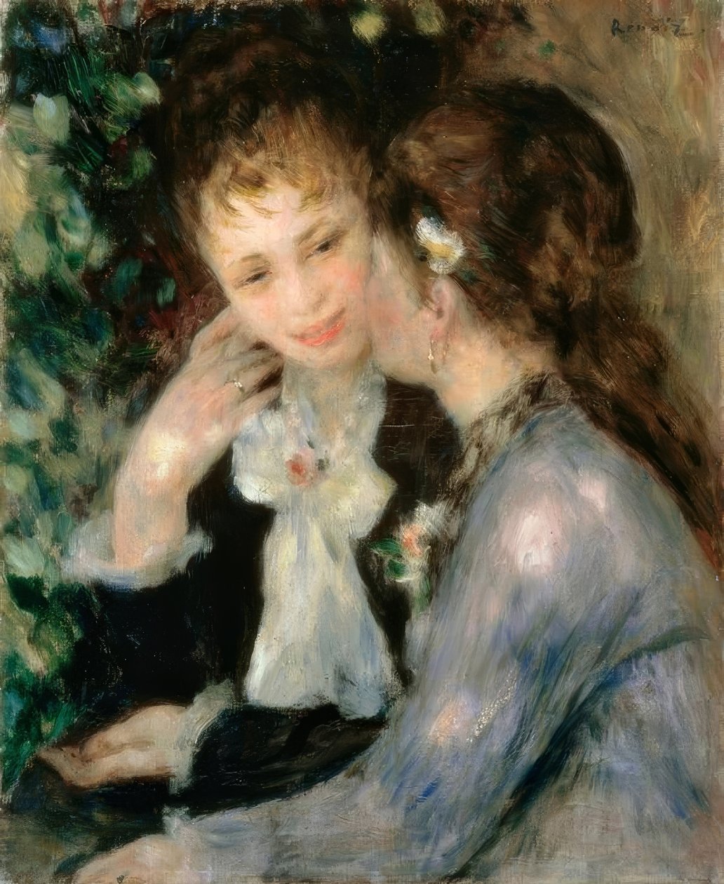 Conversations confidentielles - Pierre Auguste Renoir