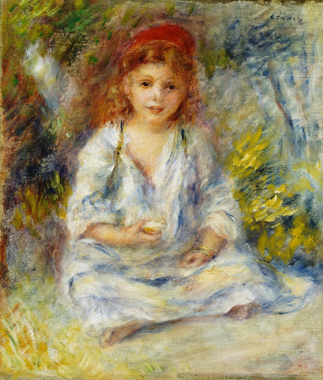 Jeune fille algérienne, vers 1881 - Pierre Auguste Renoir