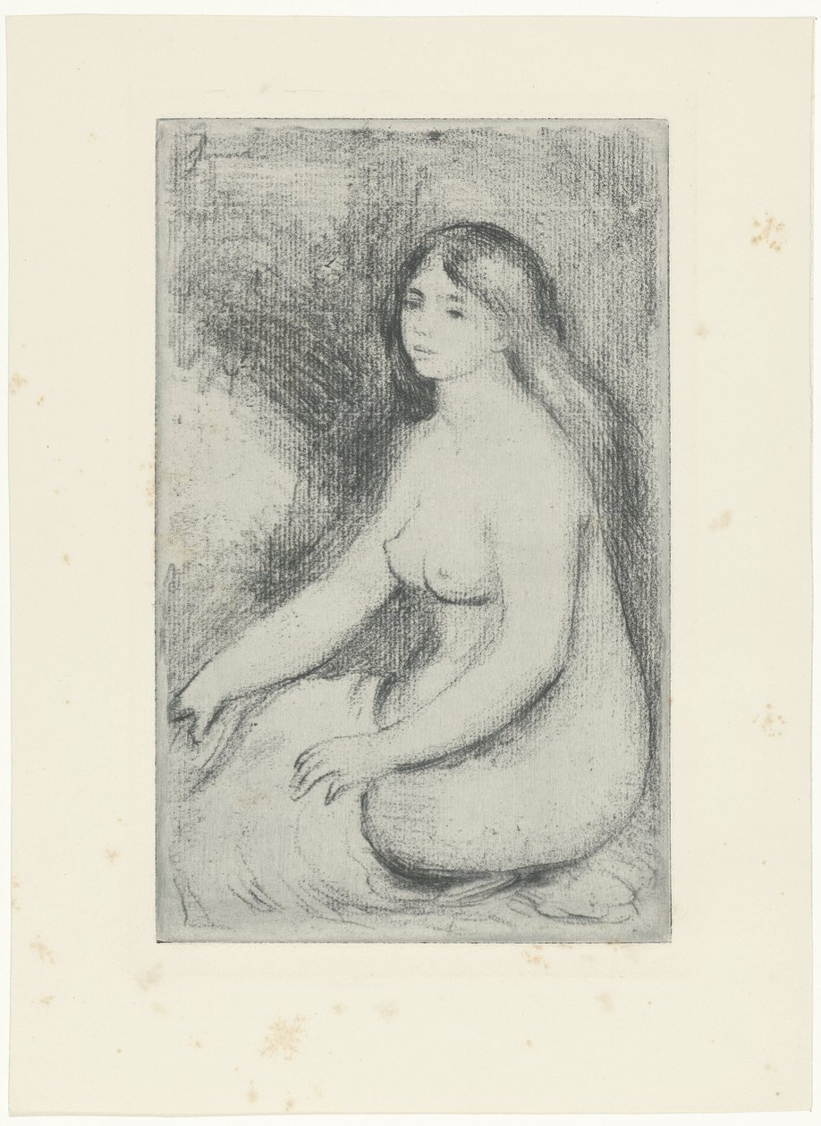Femme nue assise - Pierre-Auguste Renoir