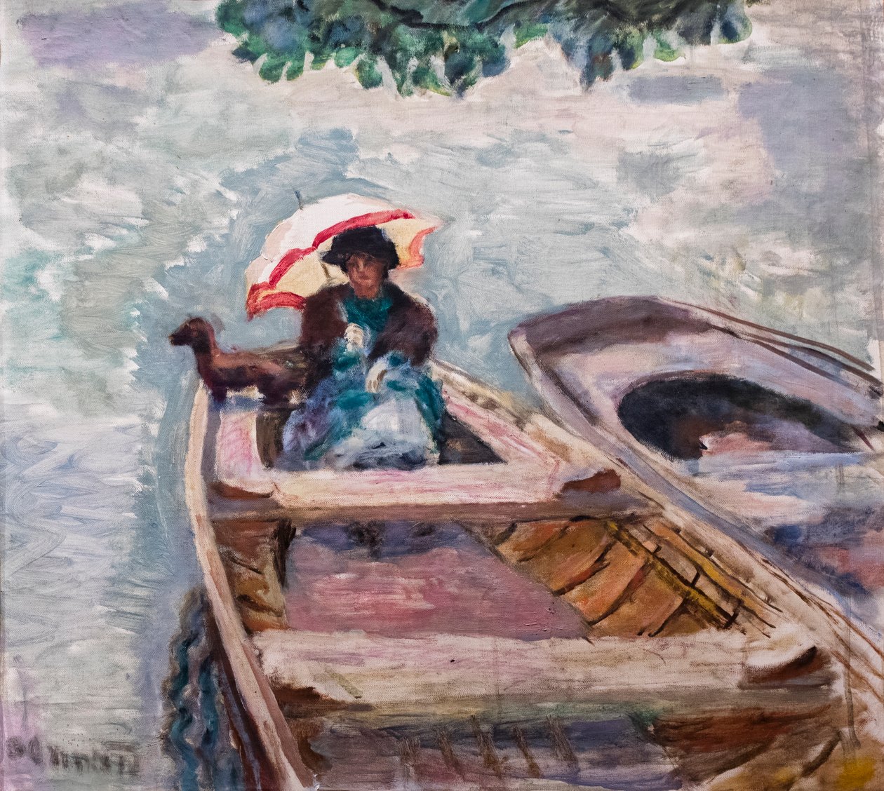 En bateau - Pierre Bonnard