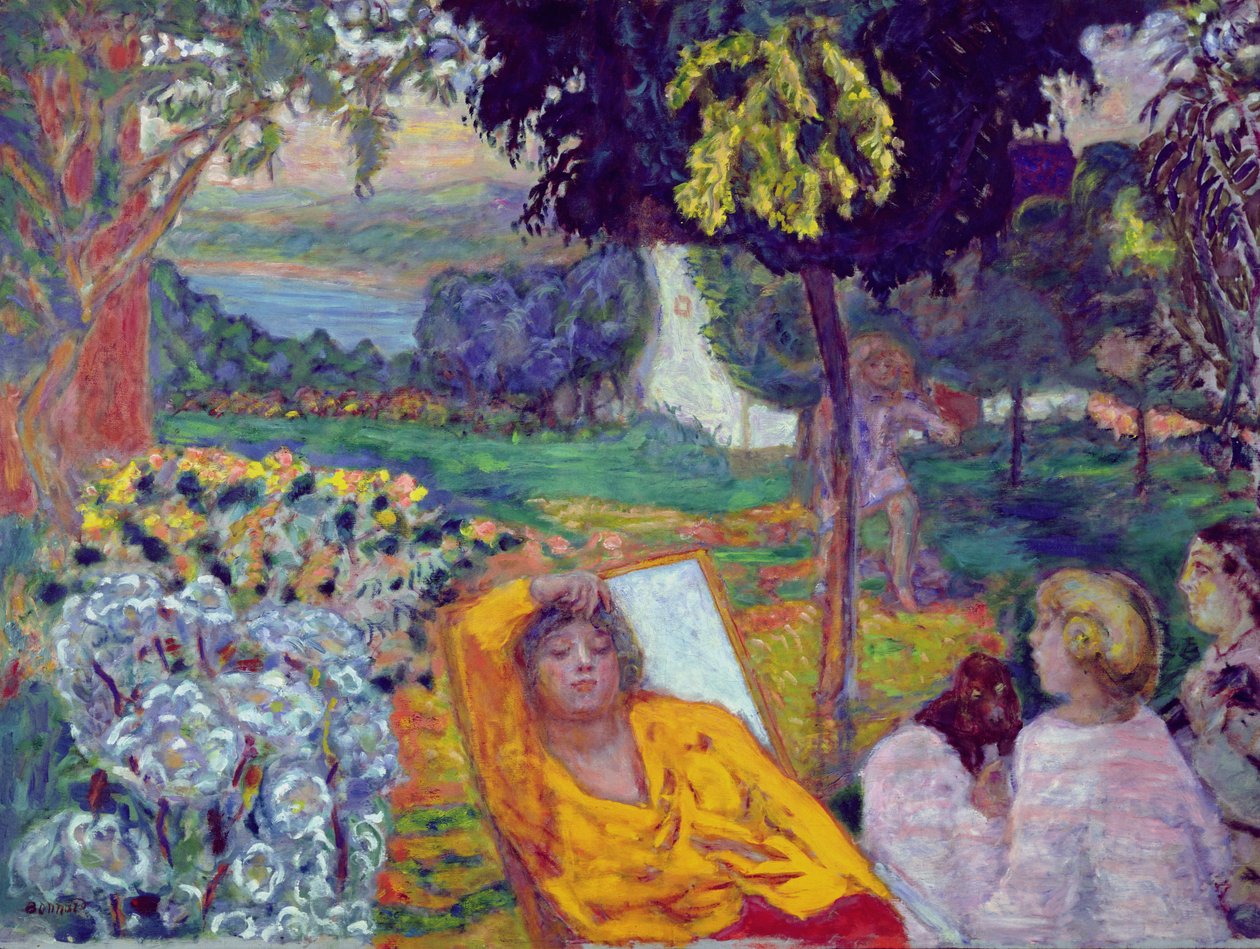 Soir (ou Sieste ou Dans un jardin méridional) 1914 - Pierre Bonnard