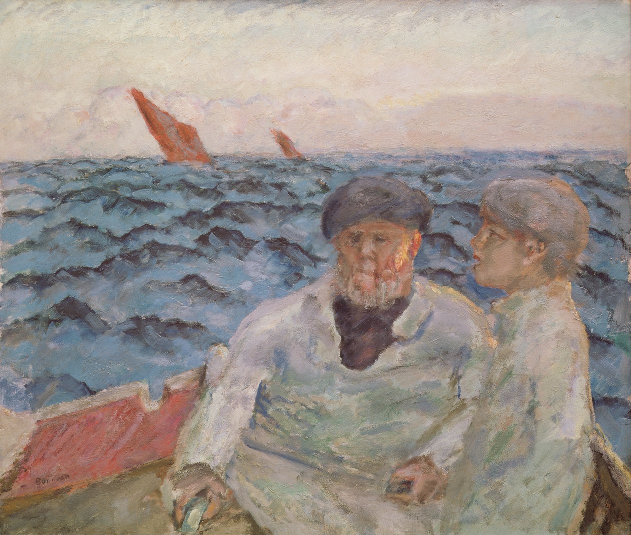 Pêcheurs en Bretagne, 1907 - Pierre Bonnard