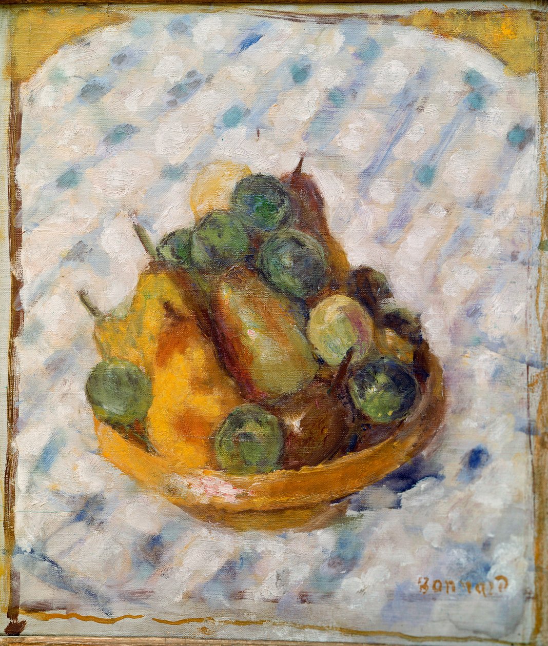 Nature morte de poires et prunes - Pierre Bonnard
