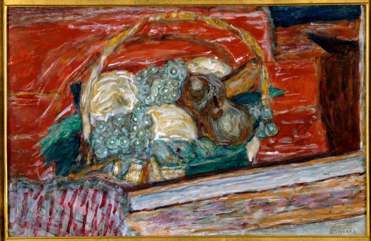 Panier de fruits - Pierre Bonnard