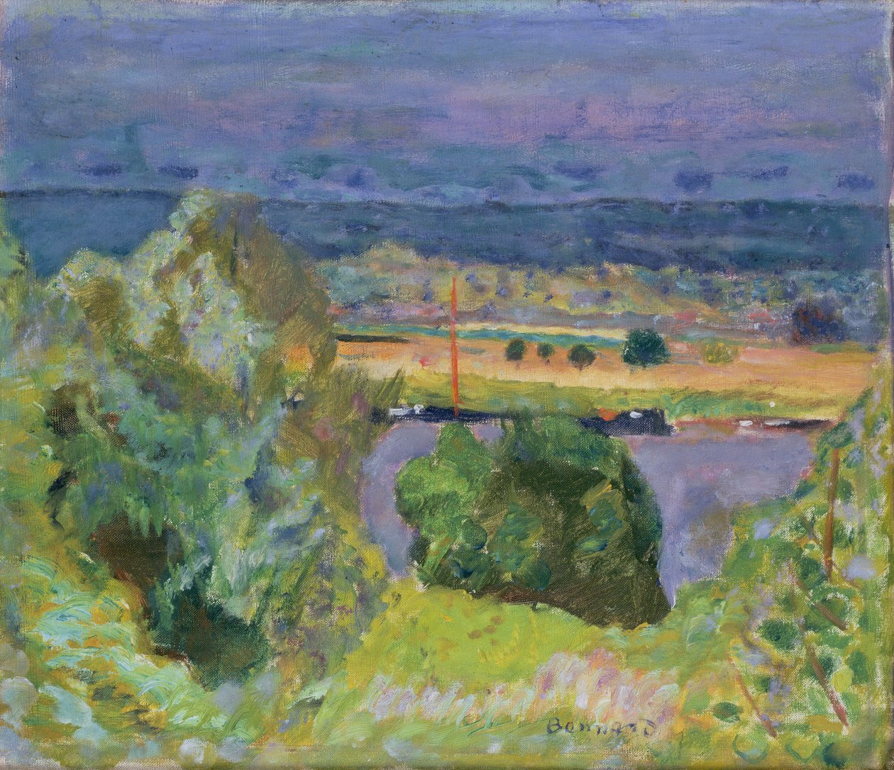 La Seine à Vernon - Pierre Bonnard