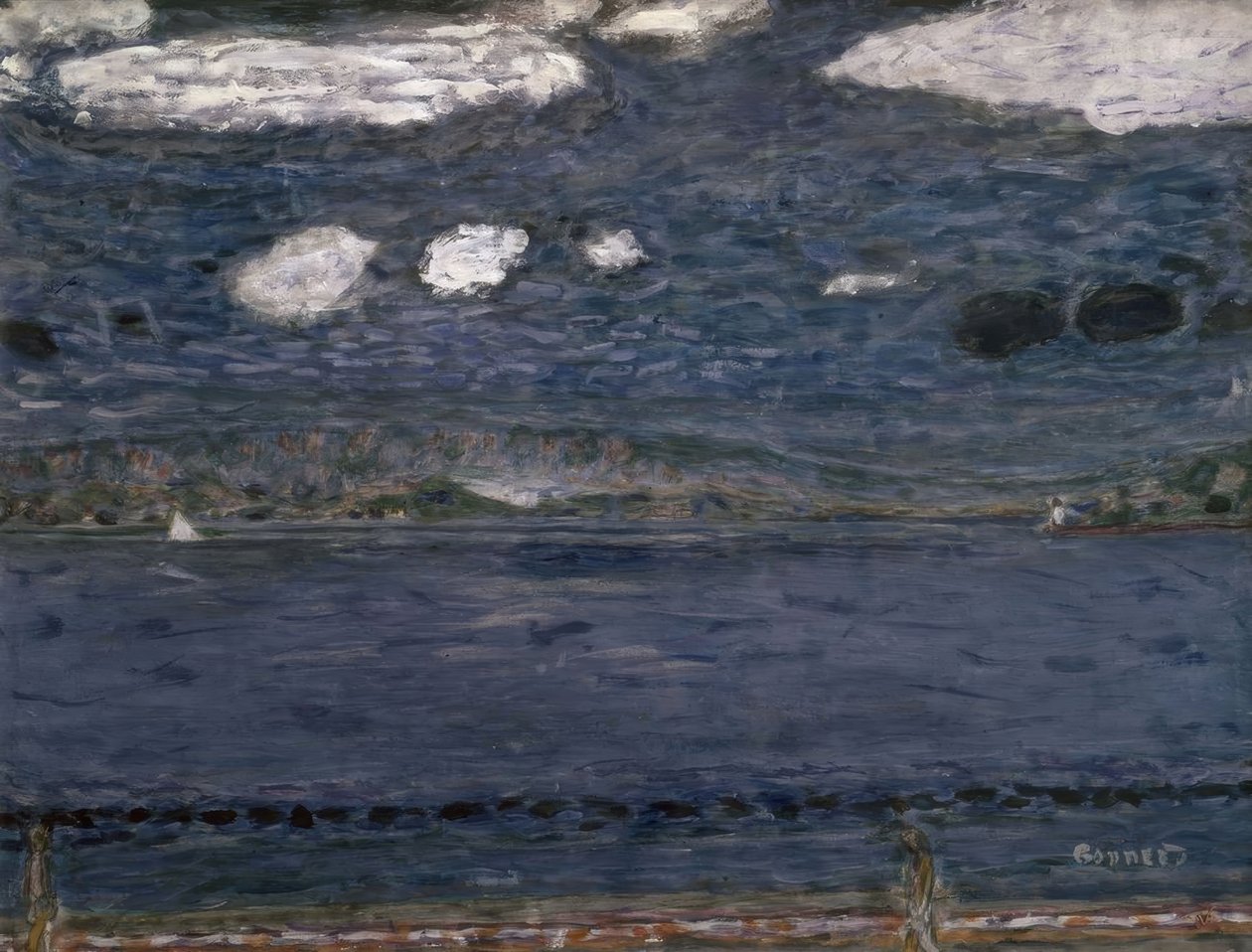 Méditerranée – 1941/44 – 48,3 × 63,2 cm – gouache et crayon sur papier - Pierre Bonnard