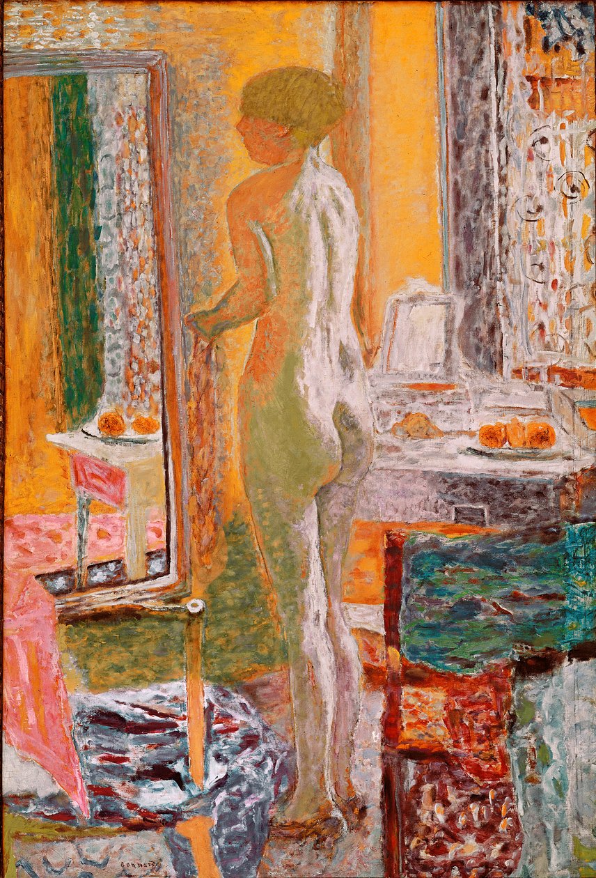 Nu devant la glace - Pierre Bonnard