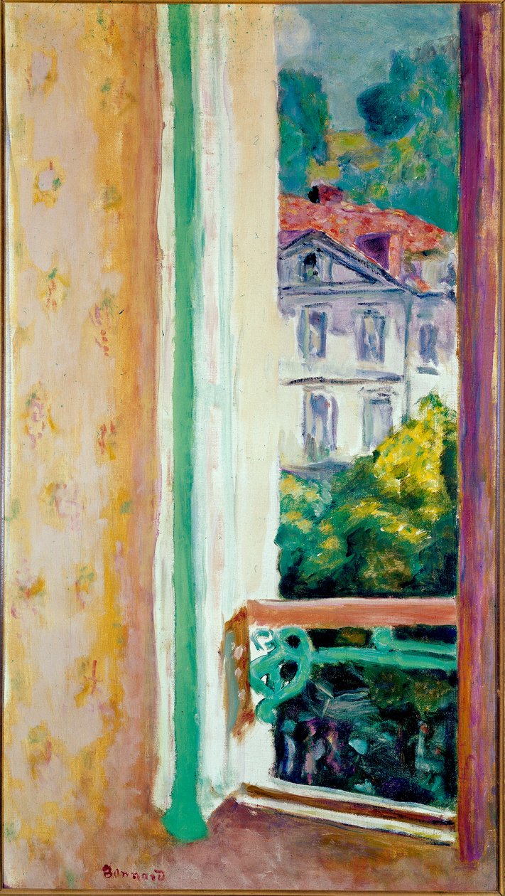Fenêtre ouverte à Uriage - Pierre Bonnard