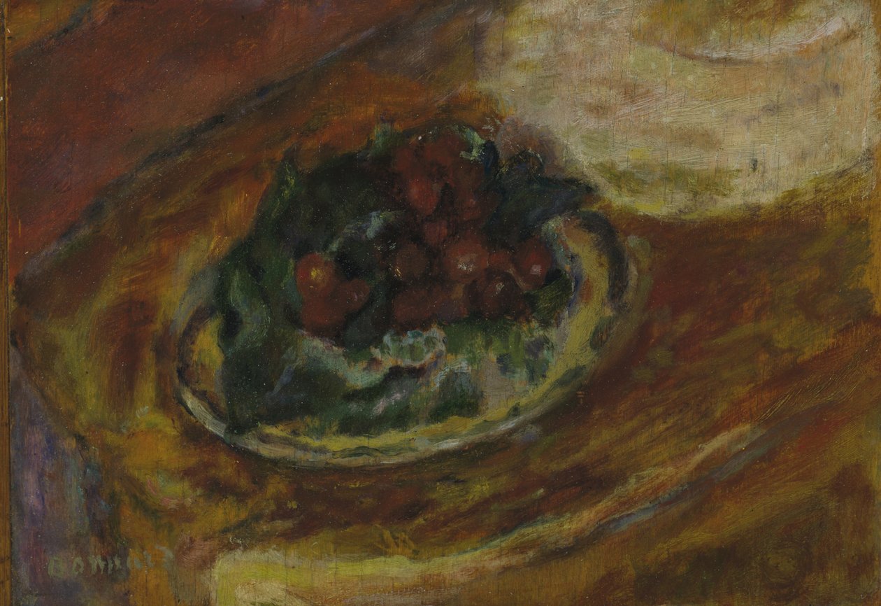 Nature morte : Cerises, vers 1942 - Pierre Bonnard