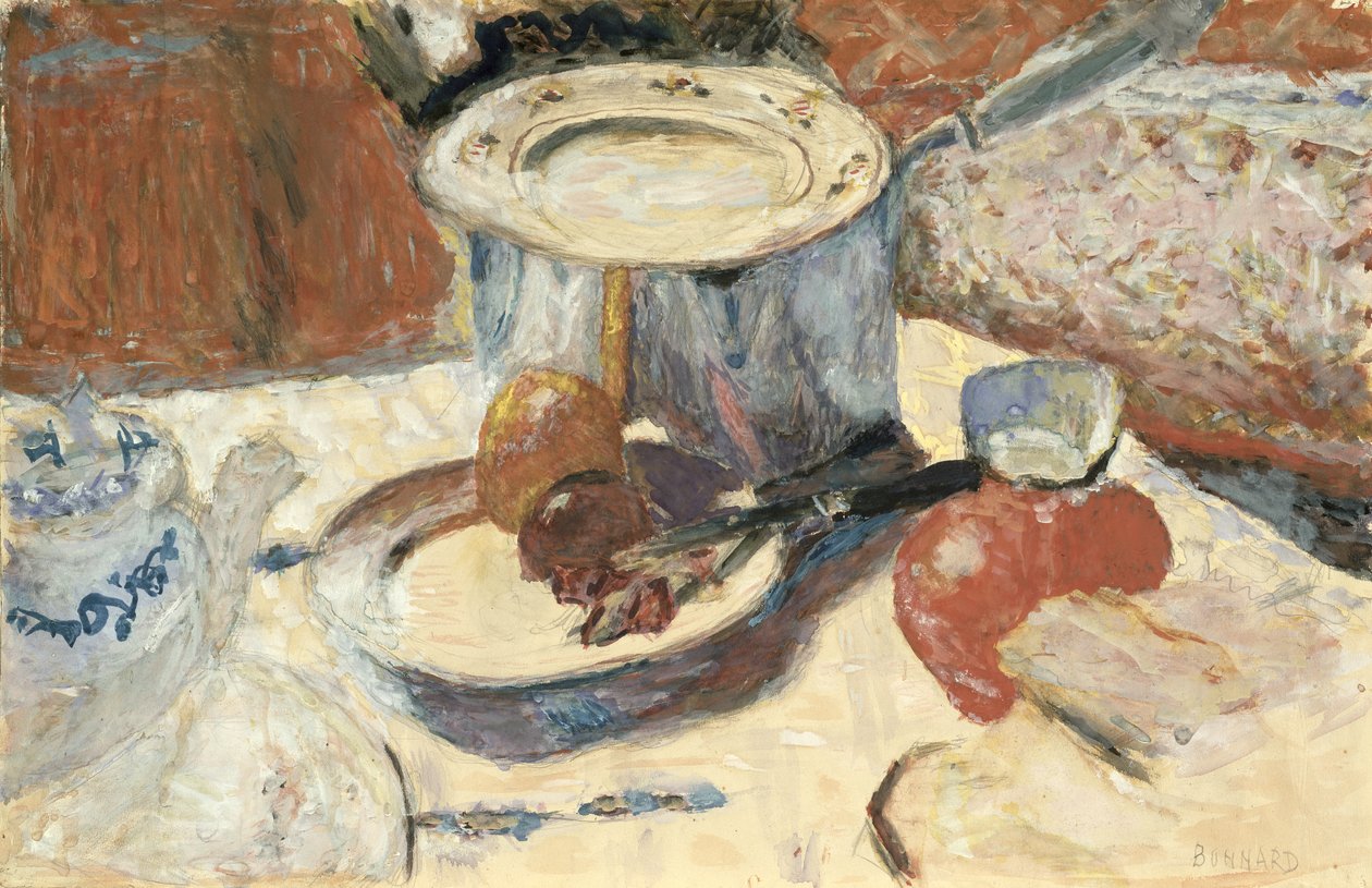 Nature morte avec une casserole, 1930 - Pierre Bonnard