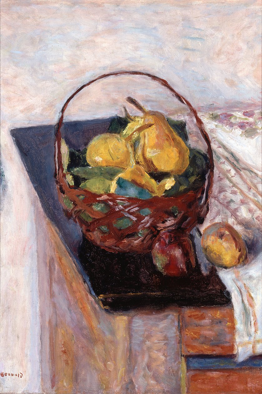 La corbeille de fruits - Pierre Bonnard