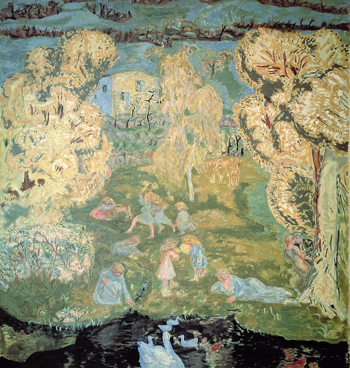 Les premiers jours du printemps à la campagne, 1912 - Pierre Bonnard