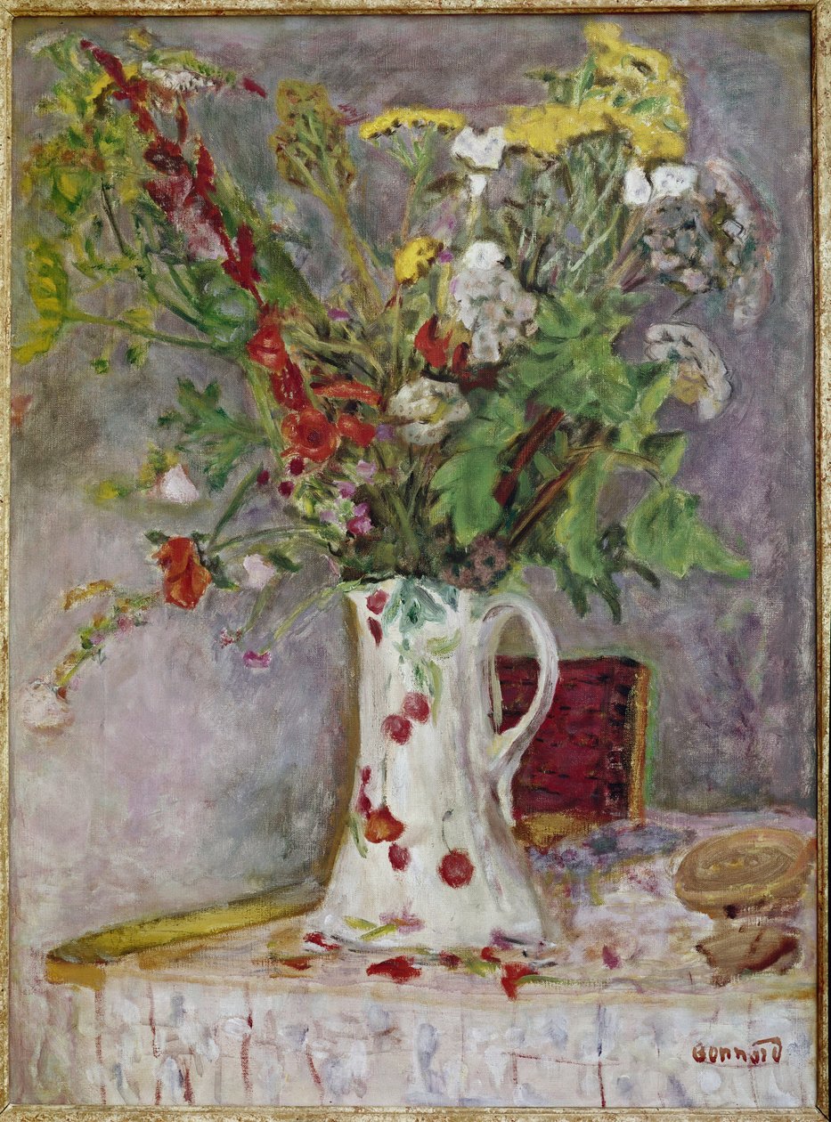 Vase de fleurs - Pierre Bonnard