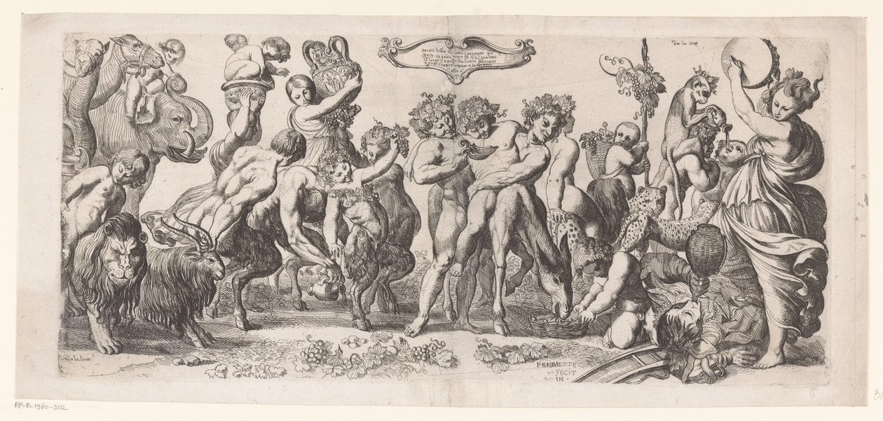 Triomphe de Bacchus - Pierre Brebiette