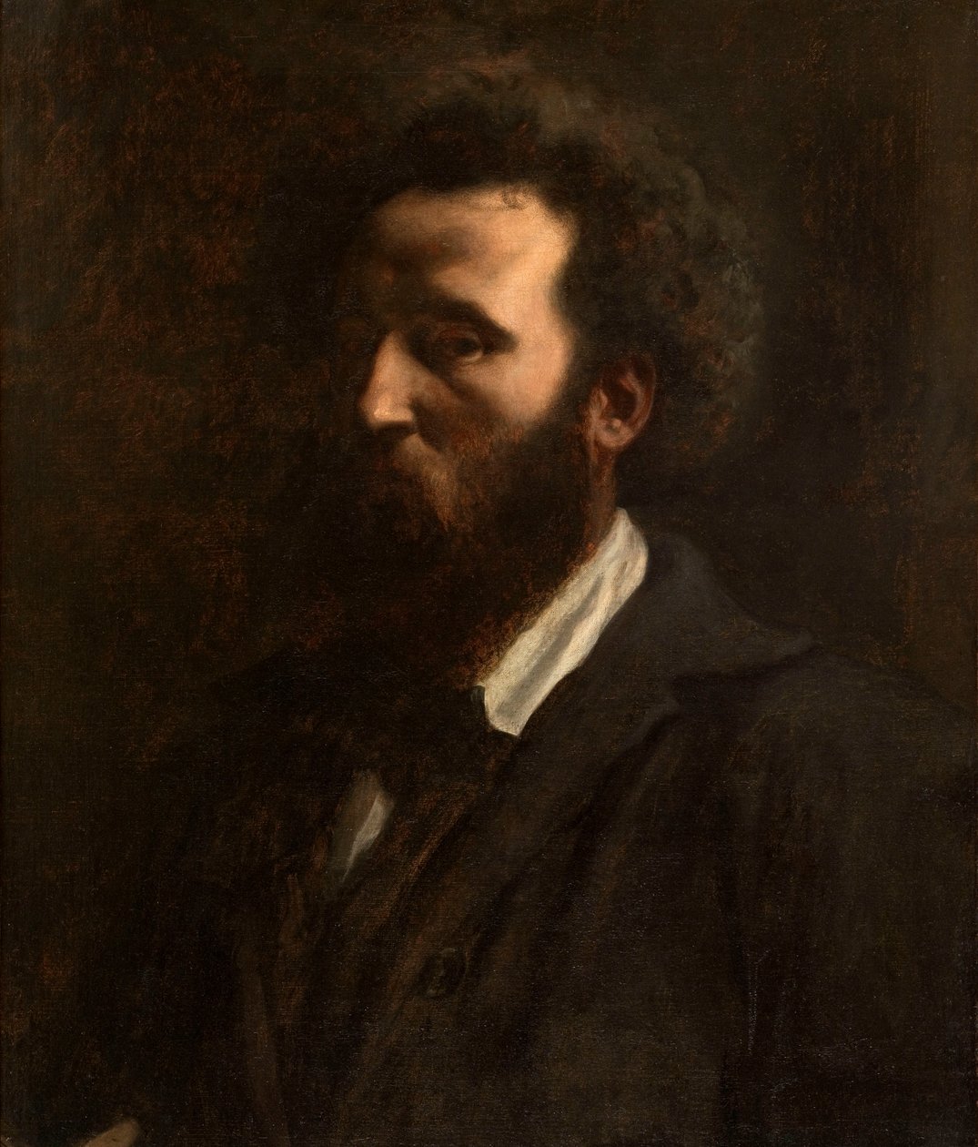 Autoportrait, 1857 - Pierre Cécil Puvis de Chavannes