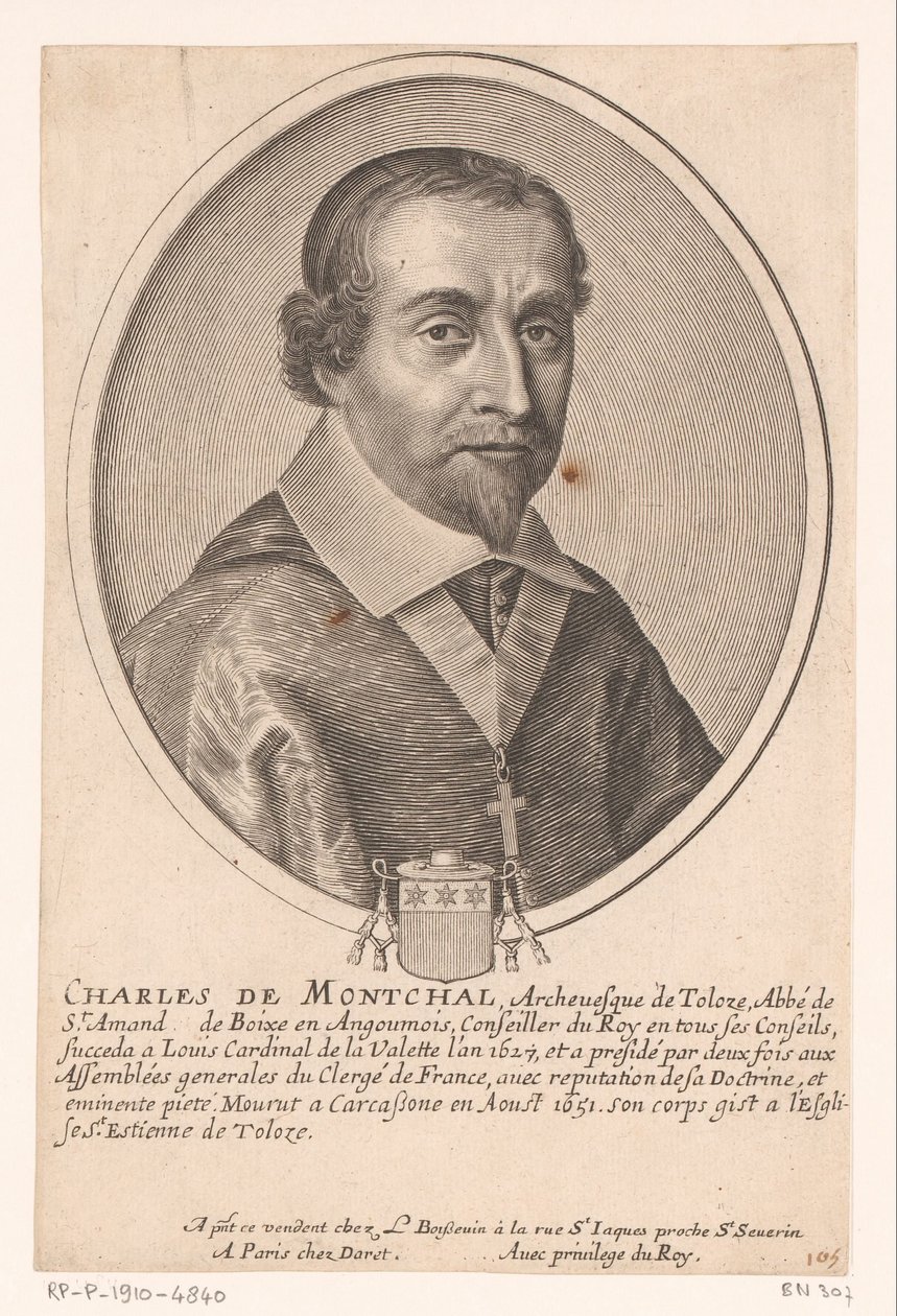 Portrait de Charles de Montchal - Pierre Daret