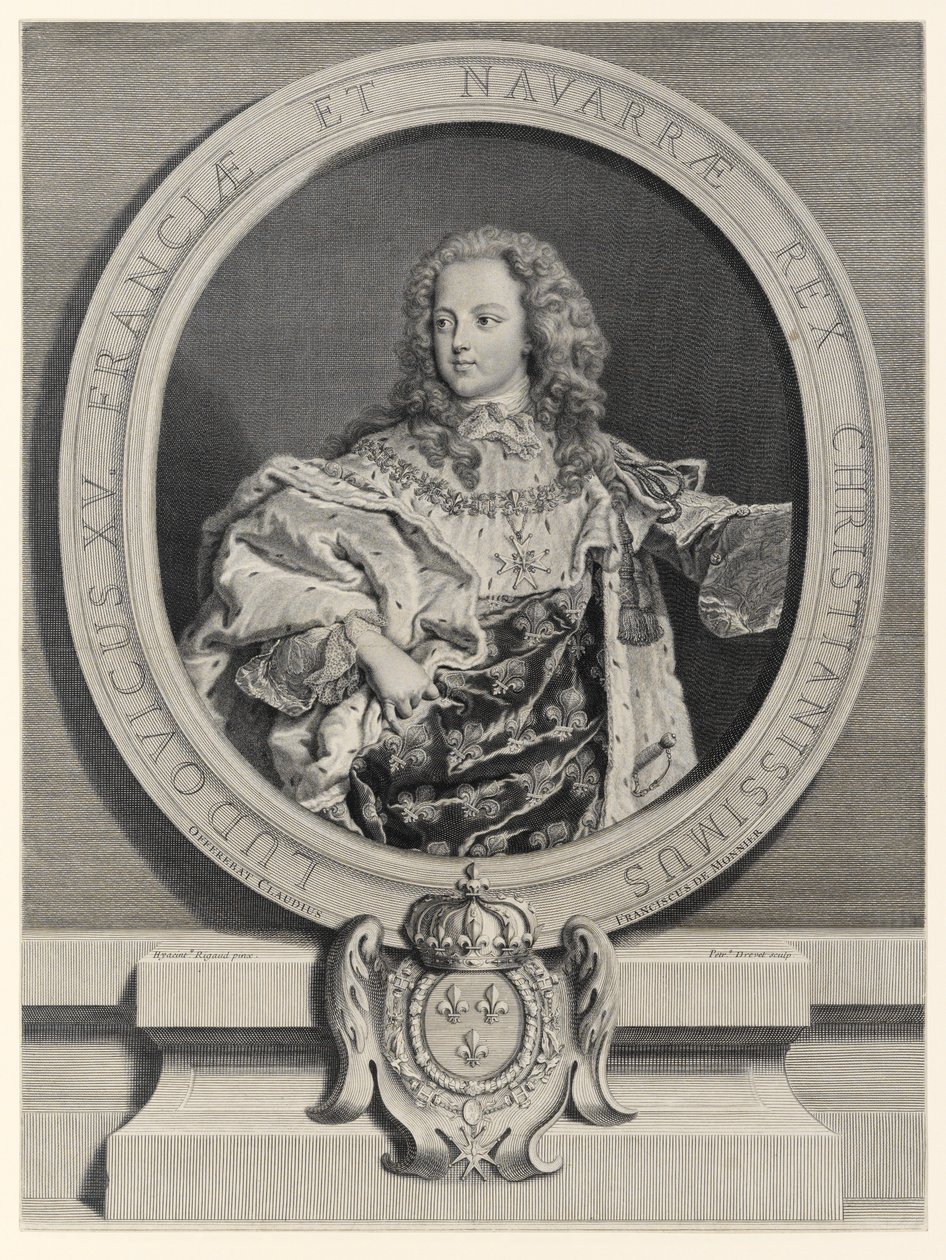 Louis XV, Roi de France (1710-1774) - Pierre Drevet