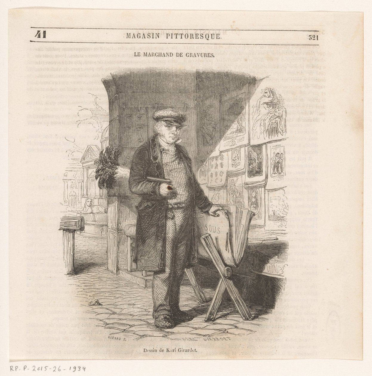 Marchand de gravures - Pierre François Godard (II)