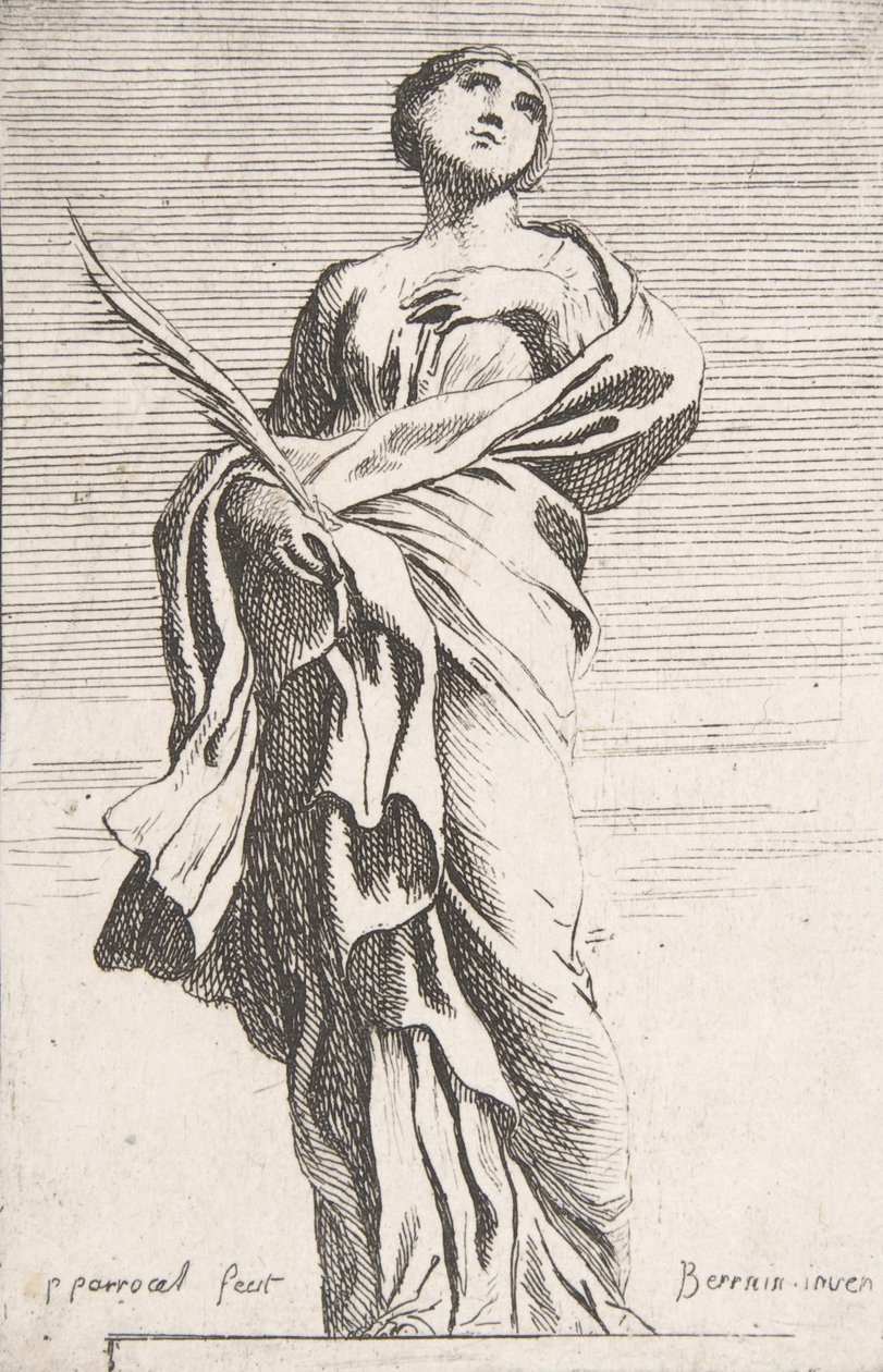 Figure féminine debout - Pierre Ignace Parrocel
