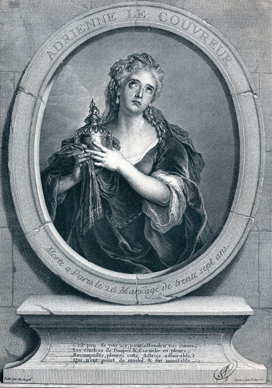Adrienne Lecouvreur 1692-1730 en Cornélie, 1903 - Pierre Imbert Drevet
