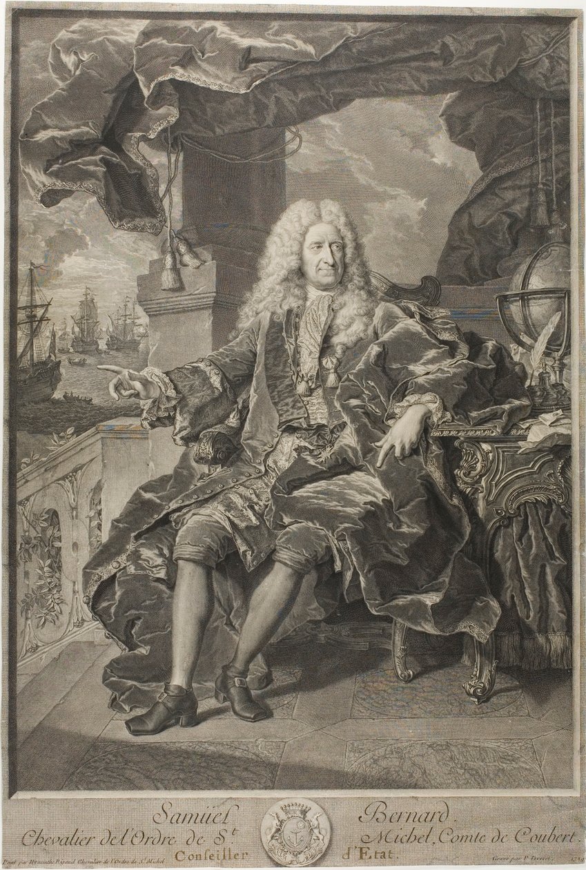 Portrait de Samuel Bernard, conseiller d