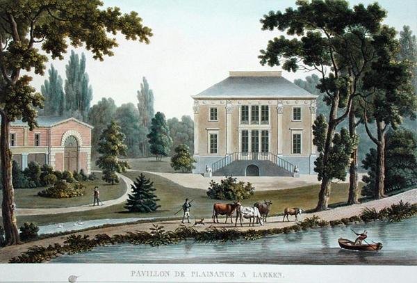 Pavillon de Plaisance à Laeken, du 