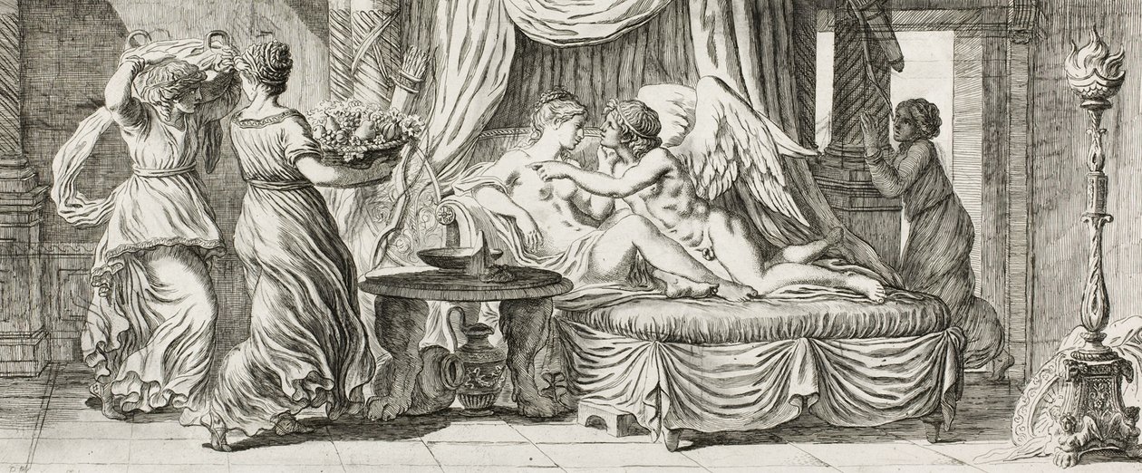 Cupidon et Psyché - Pierre Lelu
