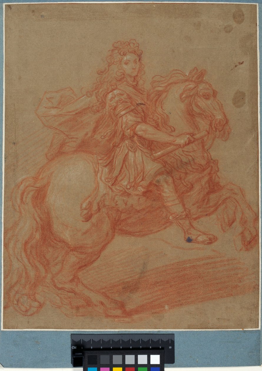 Ludwig XIV. zu Pferd - Pierre Mignard