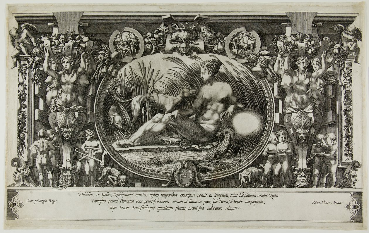 La nymphe de Fontainebleau - Pierre Milan