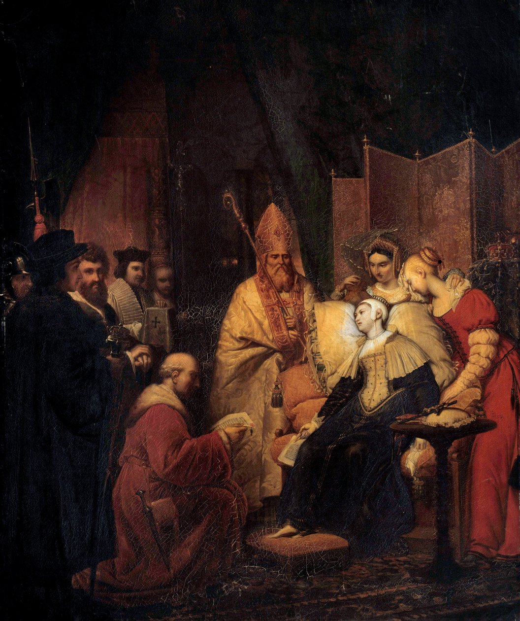 Anne Boleyn - Pierre Nolasque Bergeret