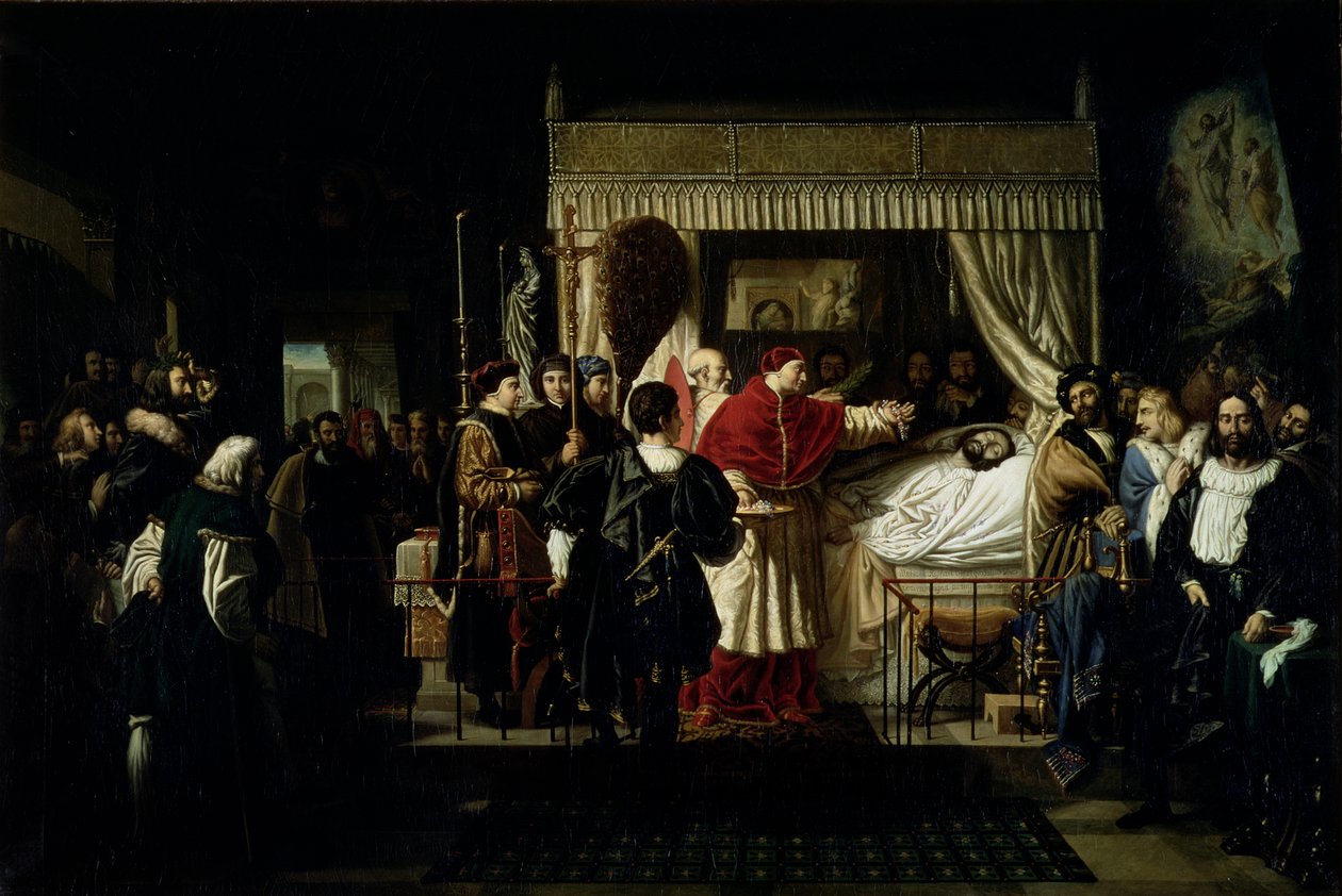 Honneurs rendus à Raphaël après sa mort, 1806 - Pierre Nolasque Bergeret