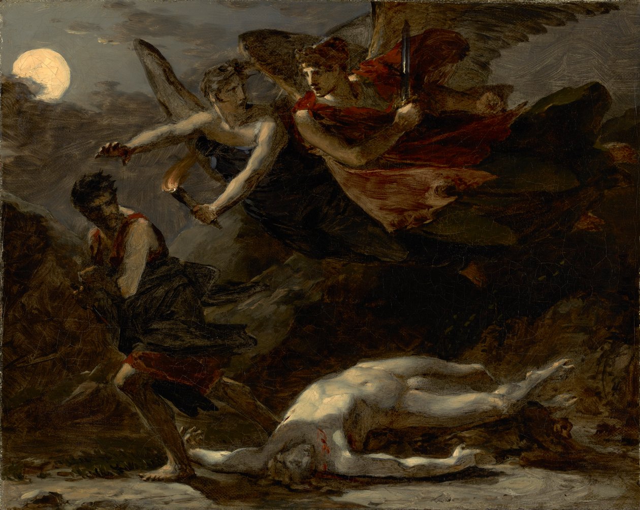 Justice et vengeance divine poursuivant le crime, vers 1805-6 - Pierre Paul Prudhon