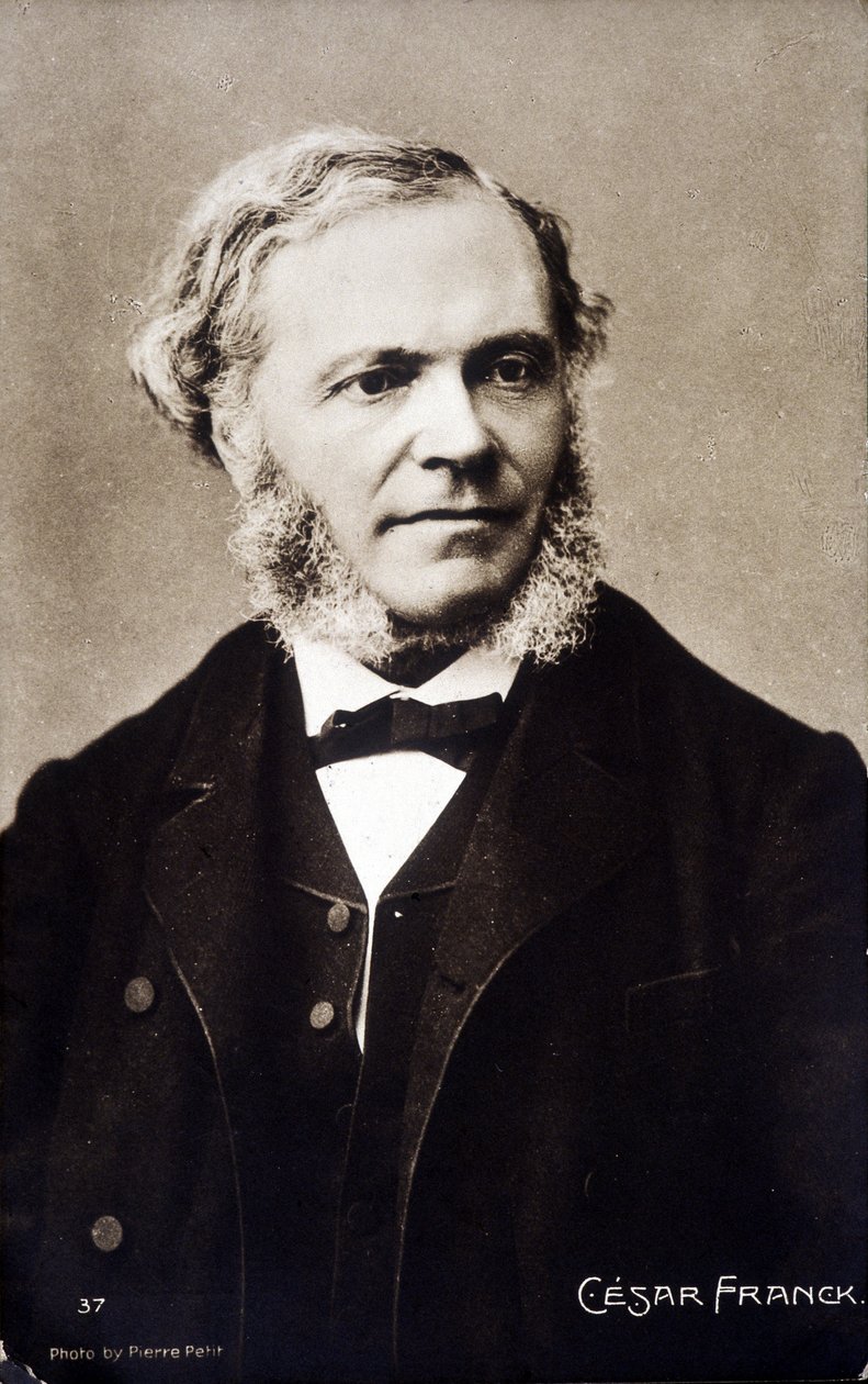 Portrait de César Franck, compositeur et organiste français d