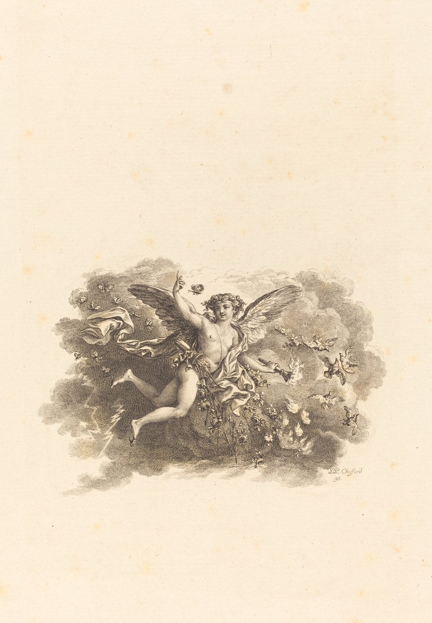 Fleuron pour les pages de titre - Pierre Philippe Choffard