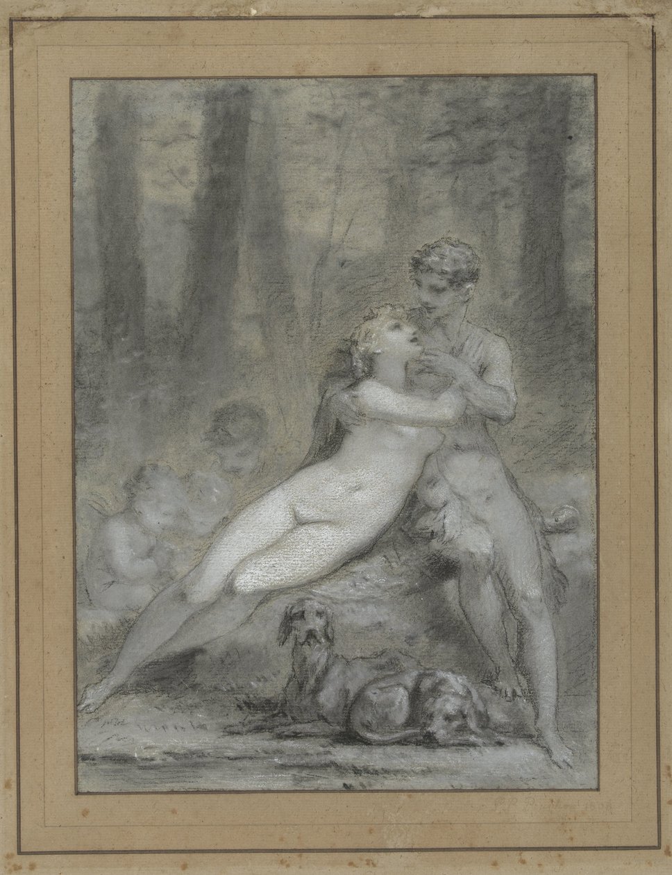 Vénus et Adonis - Pierre Prud