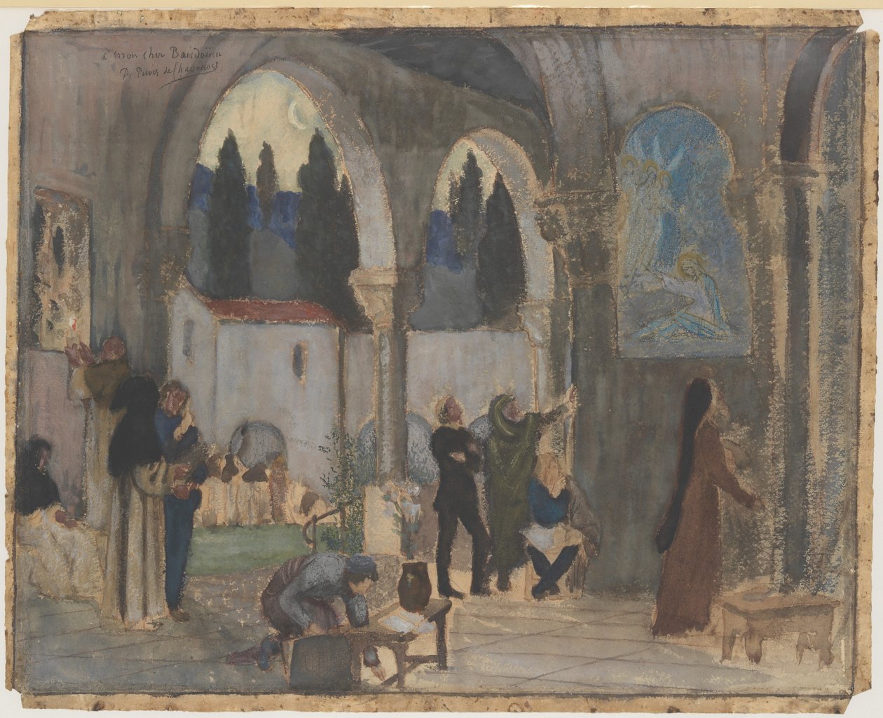 Inspiration chrétienne - Pierre Puvis de Chavannes