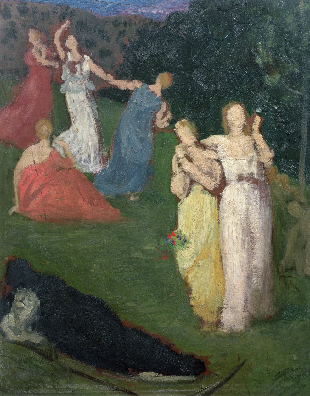 La Mort et les jeunes filles - Pierre Puvis de Chavannes