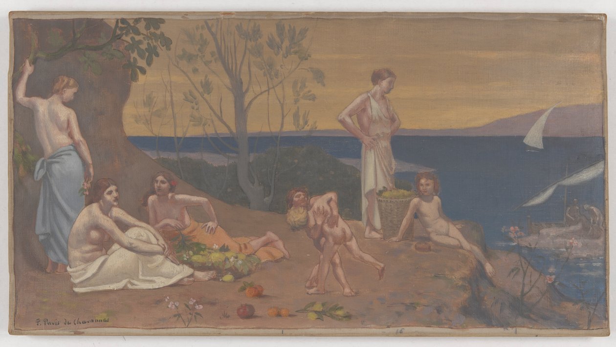 Doux Pays - Pierre Puvis de Chavannes