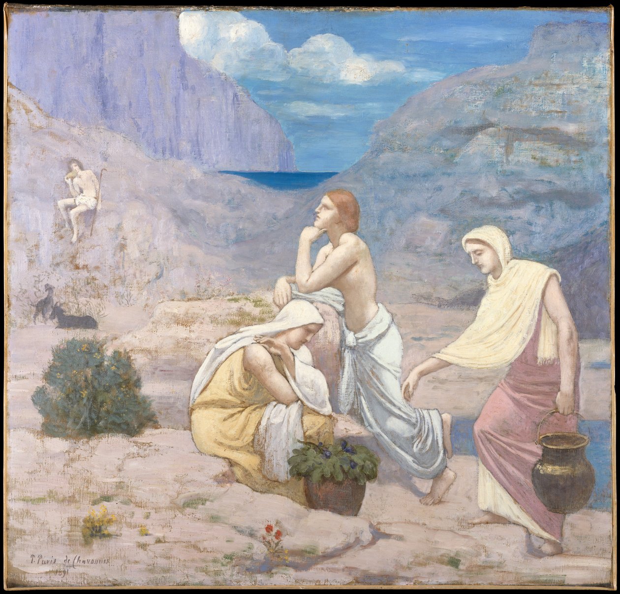 Le Chant du Berger - Pierre Puvis de Chavannes