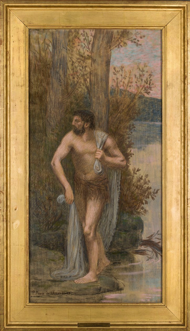 Personnification du Rhône - Pierre Puvis de Chavannes