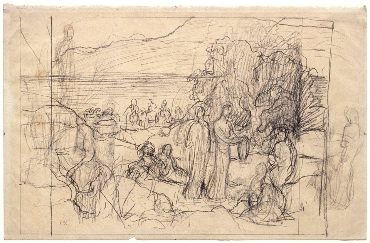 Étude pour une décoration murale - Pierre Puvis de Chavannes